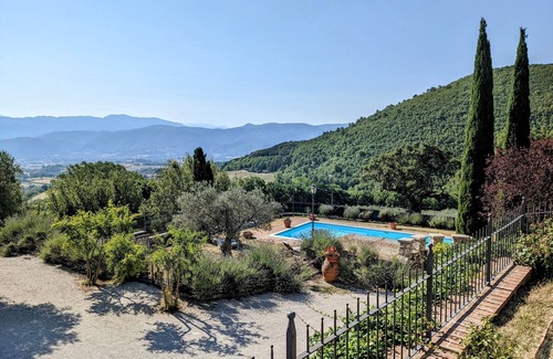Baiano Villa | Pool and amazing views near Spoleto nestled in the Umbrian countryside.