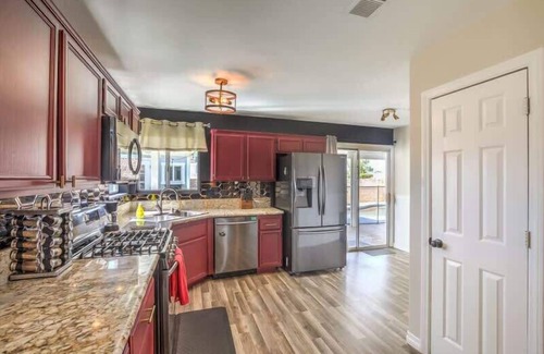 Foothills House | Pool, Game Room & Strip View! 4BR Desert Dazzler
