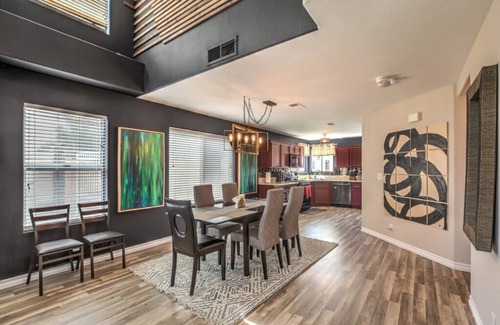 Foothills House | Pool, Game Room & Strip View! 4BR Desert Dazzler