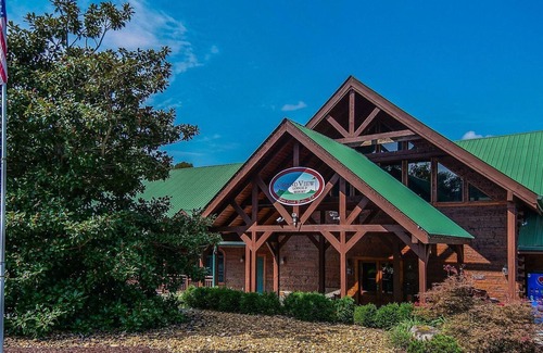 Spencer House | Pool, , hot tub, fire pits, playground in backyard, grills, private patio.