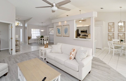 Rockledge House | Pool house minutes from award winning Golf Course and Zoo!