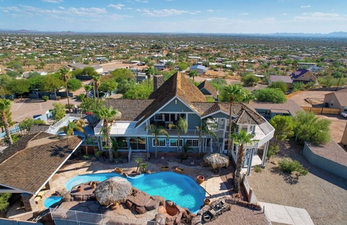 Apache Junction House | Pool w/Slide & Playground: Arizona Group Getaway!