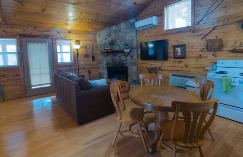 Eureka Springs Cabin | Pool+Wifi+Deck+3mi to Downtown Wild Plum Cabin#1