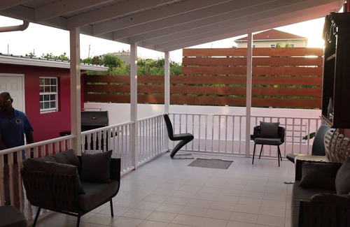 Blue Hills House | Poolside Tiny House, steps away from the pool! Privacy gate & keyless!