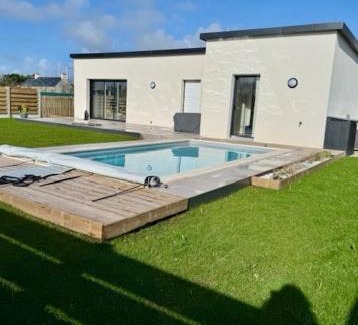 Nevez Villa | Port-Manech', Maison avec piscine - Plages à pied