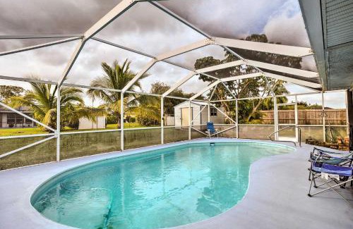 Port Saint Lucie House | Port St Lucie Vacation Home with Lanai and Pool!
