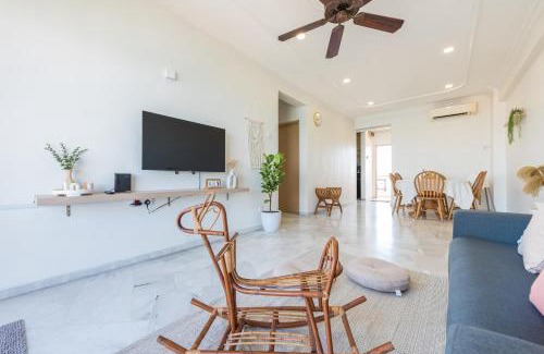Taman Tanjung Apartment | PortDickson Cozy Muji Home 10Pax3BR 1min to beach