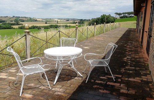 Treia House | Portion of farmhouse in the countryside of Treia with use of swimming pool