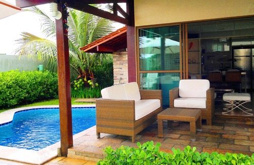 Porto de Galinhas House | Porto de galinhas - bungalow in cond. by the sea