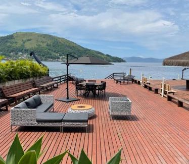 Portogalo House | Portogalo, ANGRA, Casa com deck e maravilhosa vista