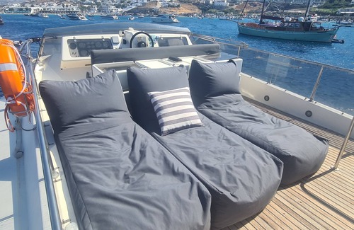 Ornos Boat Rental | Posillipo Technema 64 luxury boat