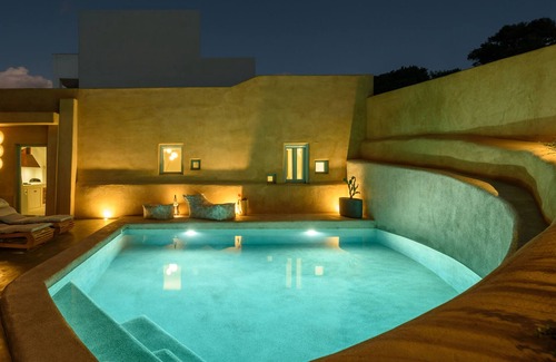 Episkopi Gonias Villa | Potamos Luxury House with heated pool, full privacy - breakfast included