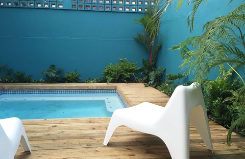 Ocean Park House | Power generator. Water tank. A/C. Free wifi. Private pool. Steps from the beach