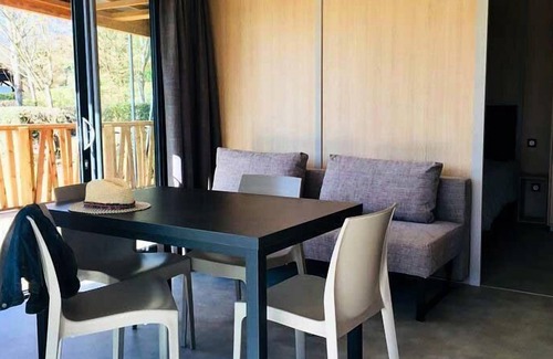 Cassagnabere-Tournas House | Pré Fixe campsite **** - Cassiopée Cottage 3 rooms 5/7 people