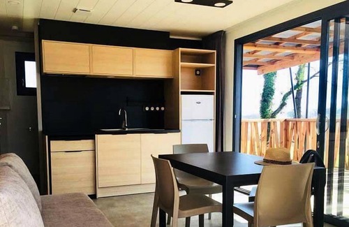 Cassagnabere-Tournas House | Pré Fixe campsite **** - Cassiopée Cottage 3 rooms 5/7 people