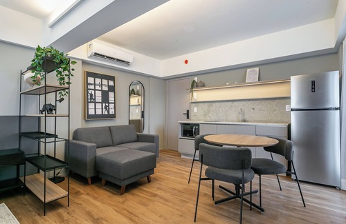 Centro Condo | Prédio Novo e Moderno no Centro com cama king-size