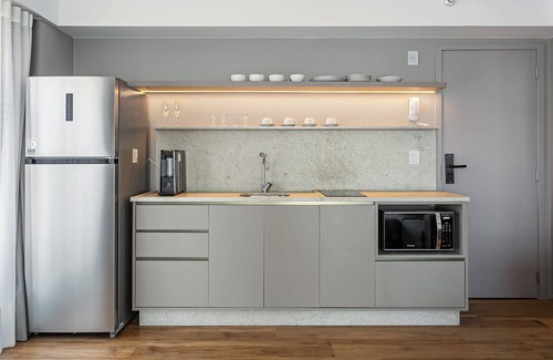 Centro Condo | Prédio Novo e Moderno no Centro com cama king-size