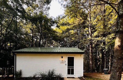 Laurelville Cabin | Prancing Doe sleeps 6, or rent all 4 for 20. Horseback riding across the Rd!