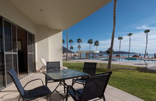 San Carlos Condo | Premier Playa Blanca Condo 109: 3 BR, 3BA Beachfront, Ground Level,Hotel Service
