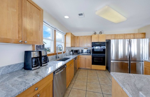 Wind Over Waves House | Premier Soundfront Dog Friendly w/Pool, Hot Tub, Elevator, Pickleball, Theater