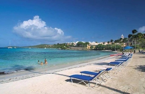 Nazareth Apartment | Premier top floor location at tropical paradise Ritz Carlton Residence's.