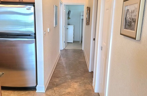 Elkhart Lake Condo | Premier View and Patio Overlooking Elkhart Lake! Two minute walk to bars/dining!