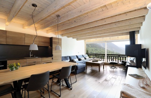 Pujo House | Premium & amazing views. Baqueira parking & ski locker
