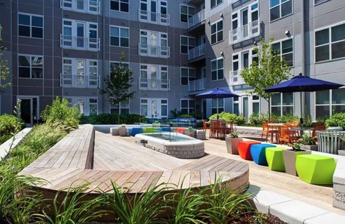 Assembly Square Apartment | Premium Somerville 1BR w/W/D, nr Assembly T, by Blueground