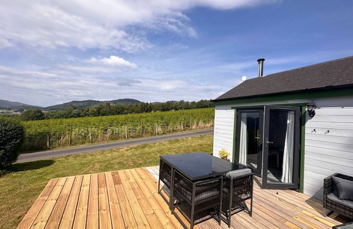 Pitlochry Cottage | Premium Woodland Lodge with Hot Tub and Woodburner