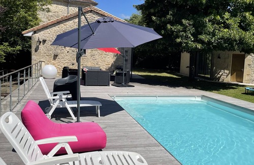 Romagne House | Pretty character house with swimming pool in Entre deux Mers (min. 5 nights)