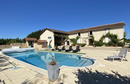 Montegut-Arros House | Pretty family house with swimming pool and view of the mountains