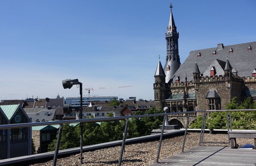 Aachen Apartment | Pretty home with views over the rooftops of the old town