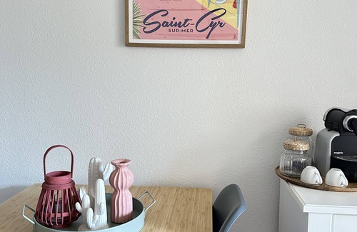 Les Lecques Apartment | Pretty Studio for 4 people 10 min from the beautiful beaches of Saint Cyr sur Mer