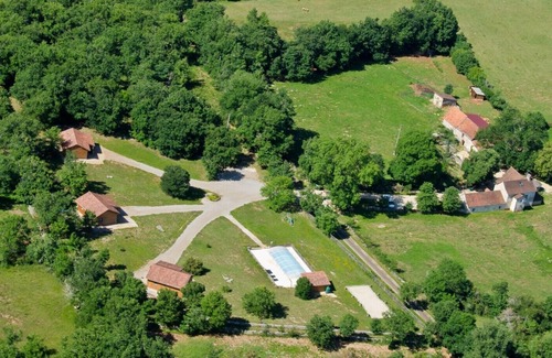 Promilhanes Cottage | Pretty wooden houses, large swimming pool, guaranteed relaxation