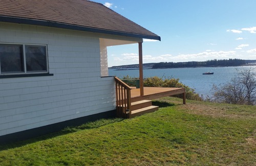 Jonesport Cottage | Primrose Seaside Cottage Above Shoreline With Gorgeous Views