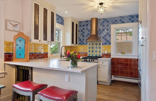 Downtown Santa Fe House | Pristine, art-filled Home 2 blocks to Historic Santa Fe Plaza. Read the reviews!