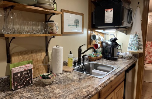 Polaris Apartment | Pristine Private Entry Studio with Gas Fireplace @ I-71 Polaris