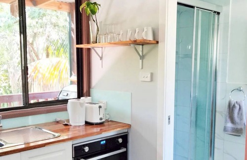 Wollongong Cabin | Privacy cabin in backyard garden setting 1 Qbed