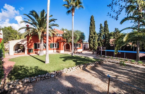 Cala Murada Villa | Private 220 sqm Finca Close to the Beach with Child-Safe Pool,Playground& Garden