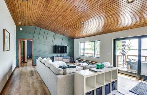 Baxter House | Private Beach and Dock White Sand Lake Retreat!