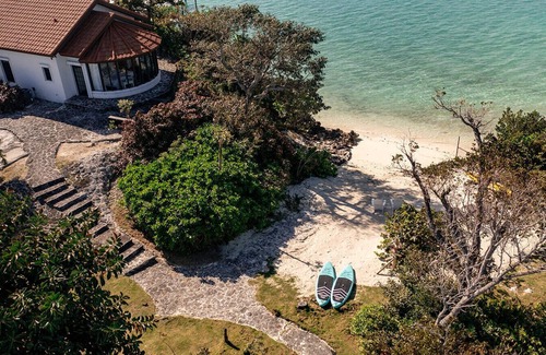 Marsh Harbour Villa | Private Beach, Dock, and Great Views!