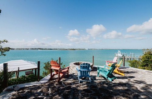 Marsh Harbour Villa | Private Beach, Dock, and Great Views!