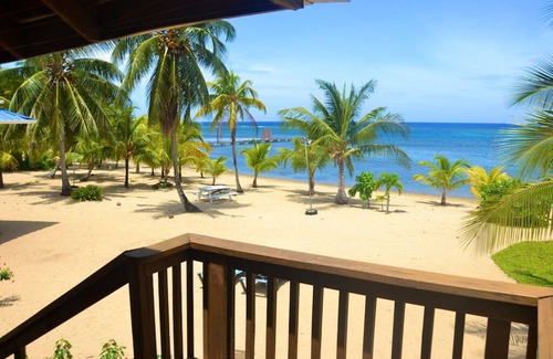 Antoneys Cay House | Private, beachfront house on 2.5 acres with fruit trees, owners nextdoor to help