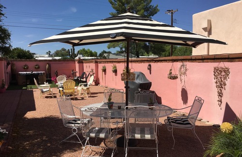 Tucson House | Private bedroom and bath across from the U of A and TMC. Hot tub & BBQ