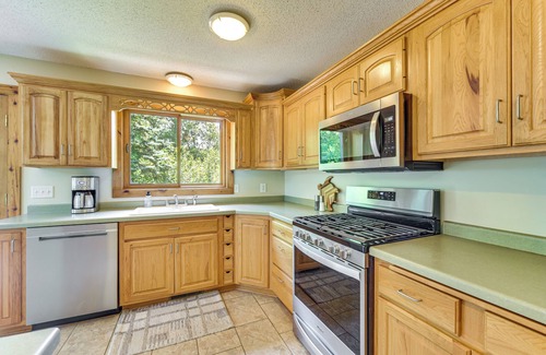Amery House | Private Boat Dock: Lake Wapogasset Retreat!