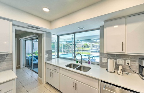 Yacht Club House | Private Boat Dock: Waterfront Gem in Cape Coral!