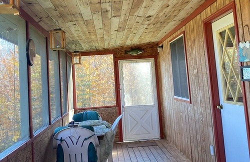 Lakeville Cabin | Private Cabin Getaway w/ Additional Bunkhouse on 10 acres and Near All Lakes