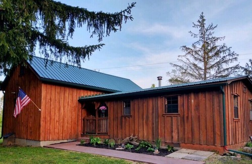 Niobe Cabin | Private Cabin on 15 acres w/ pond minutes from Chautauqua Lake, pet friendly
