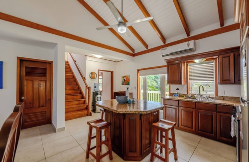 Hopkins House | Private, Caribbean front Dolphin Bay Beach House (formerly Dolphin House)