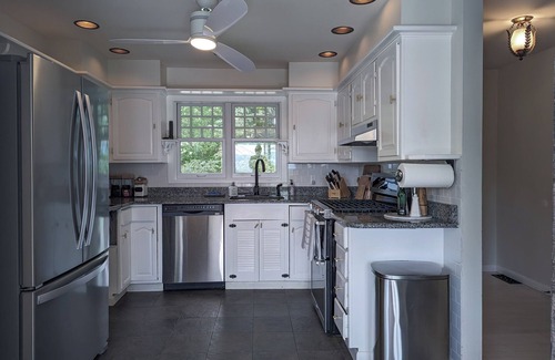 Roxbury House | Private Contemporary Cottage with heated pool, hot tub and wide mountain views.